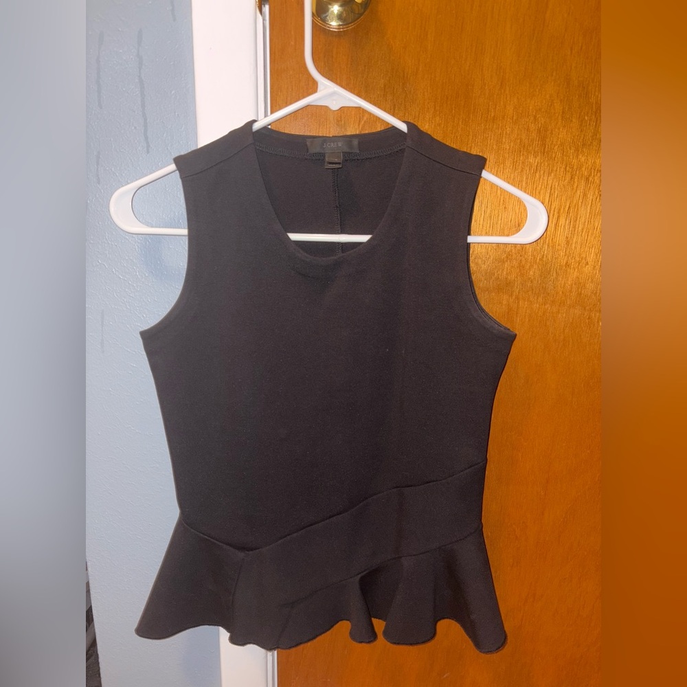 J. Crew Black Top